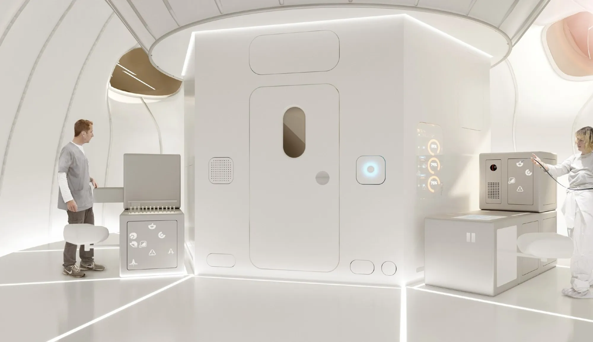 Deployable Inflatable Mars Habitat: A Vision for Space Architecture and Future Living