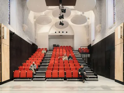 PWA and AUMMA Retrofit a French Convent Chapel into a Civic Performance Hall