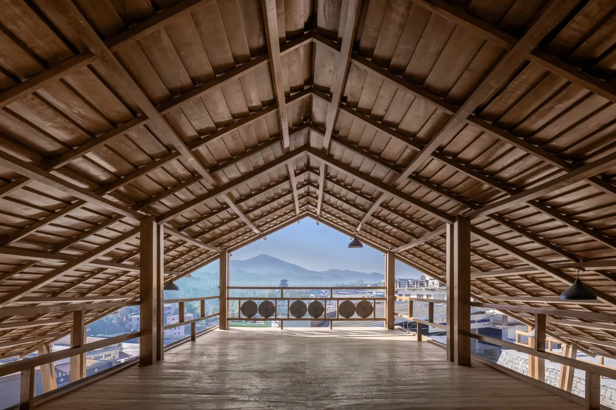 Compartment S4 Builds a Himalayan Market Plaza Where Local Craft Is the Architecture