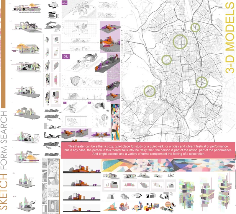 Urban mapping and spatial analysis identify strategic locations for temporary cultural installations across the city.