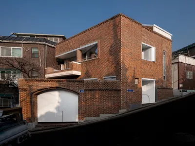 sukchulmok and BRBB Architects Turn Their Own 1974 Seoul Brick House into a Hybrid Studio-Home