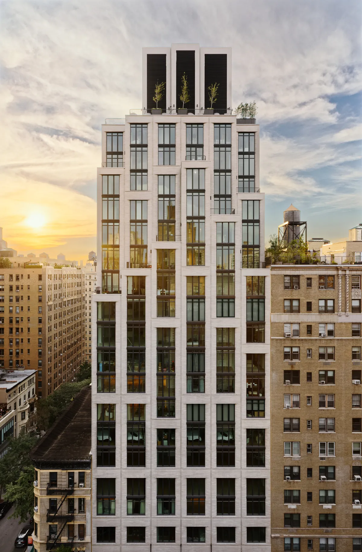 ODA New York Wraps a 19-Story Upper West Side Tower in Hand-Molded Danish Brick