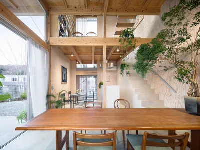 CLOUD ARCHITECTS Splits a Kobe Hillside into Terraced Volumes for Living and Working