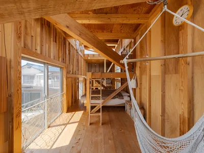 1-1 Architects Builds a Nagoya House and Office from Decades of Stockpiled Timber