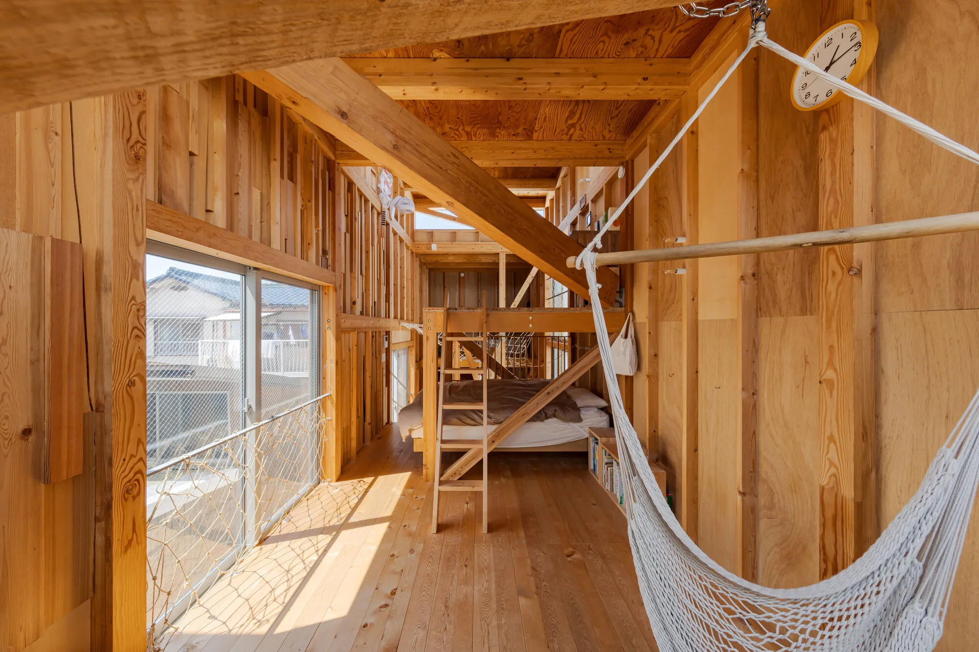 1-1 Architects Builds a Nagoya House and Office from Decades of Stockpiled Timber