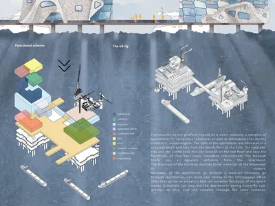 Proximity Island: A Vision of Sustainable Floating Architecture