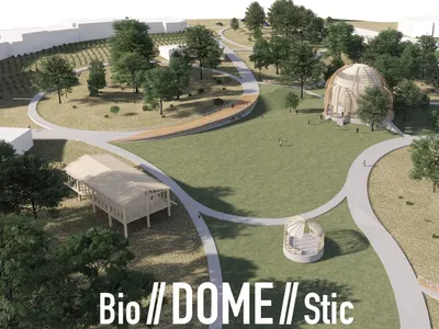 Bio // DOME // Stic — A Sustainable Architecture Approach to Sacred Landscape Integration