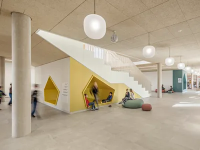 Franz and Sue Cluster Three Schools Around Courtyards on a Single Campus in Austria
