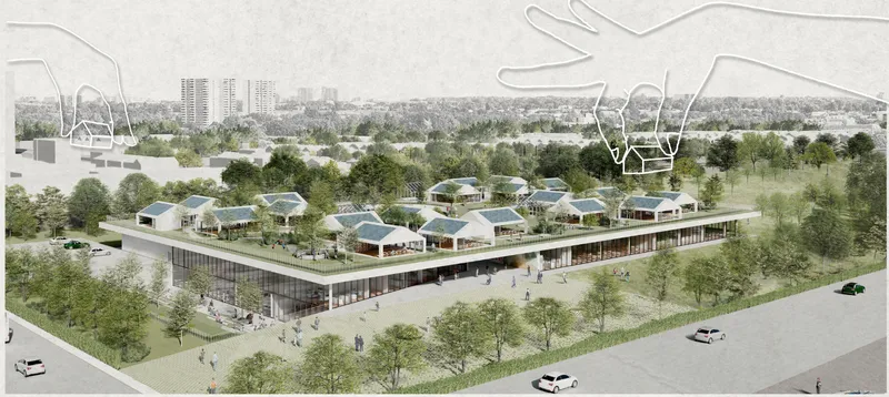 Fresh Air School creates a nature-integrated learning environment where open classrooms and green landscapes redefine educational architecture.