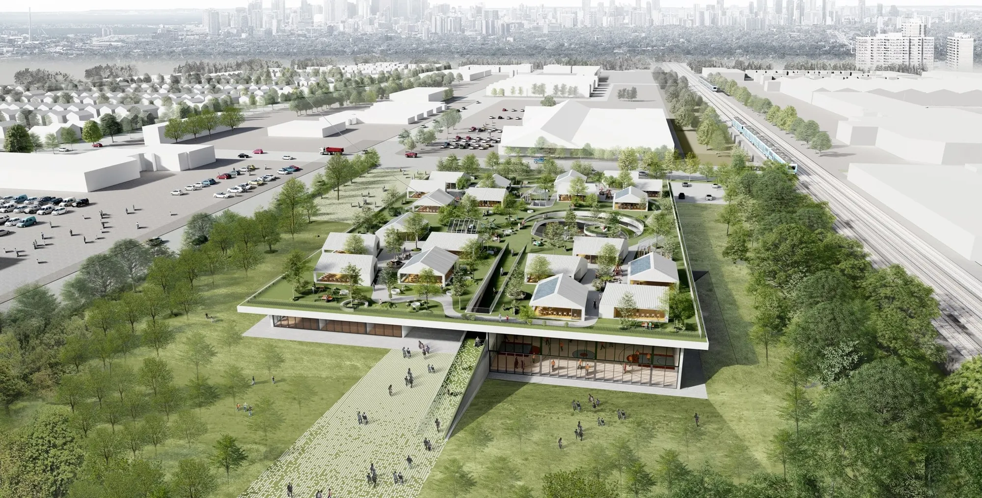 Fresh Air School | Sustainable School Architecture for Nature-Based Learning