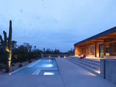 HK Associates Strips a 1960s Tom Gist House to Its Desert Bones in Tucson's Catalina Foothills
