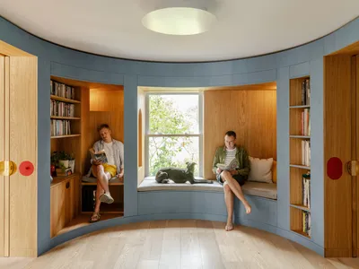 Studio Ben Allen Carves a Cocktail Library into the Heart of a Kent Farmhouse