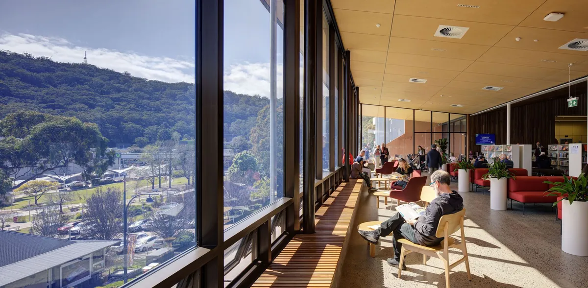 Lahznimmo Architects Gives Gosford Its Missing Civic Heart with a Four-Level Public Library