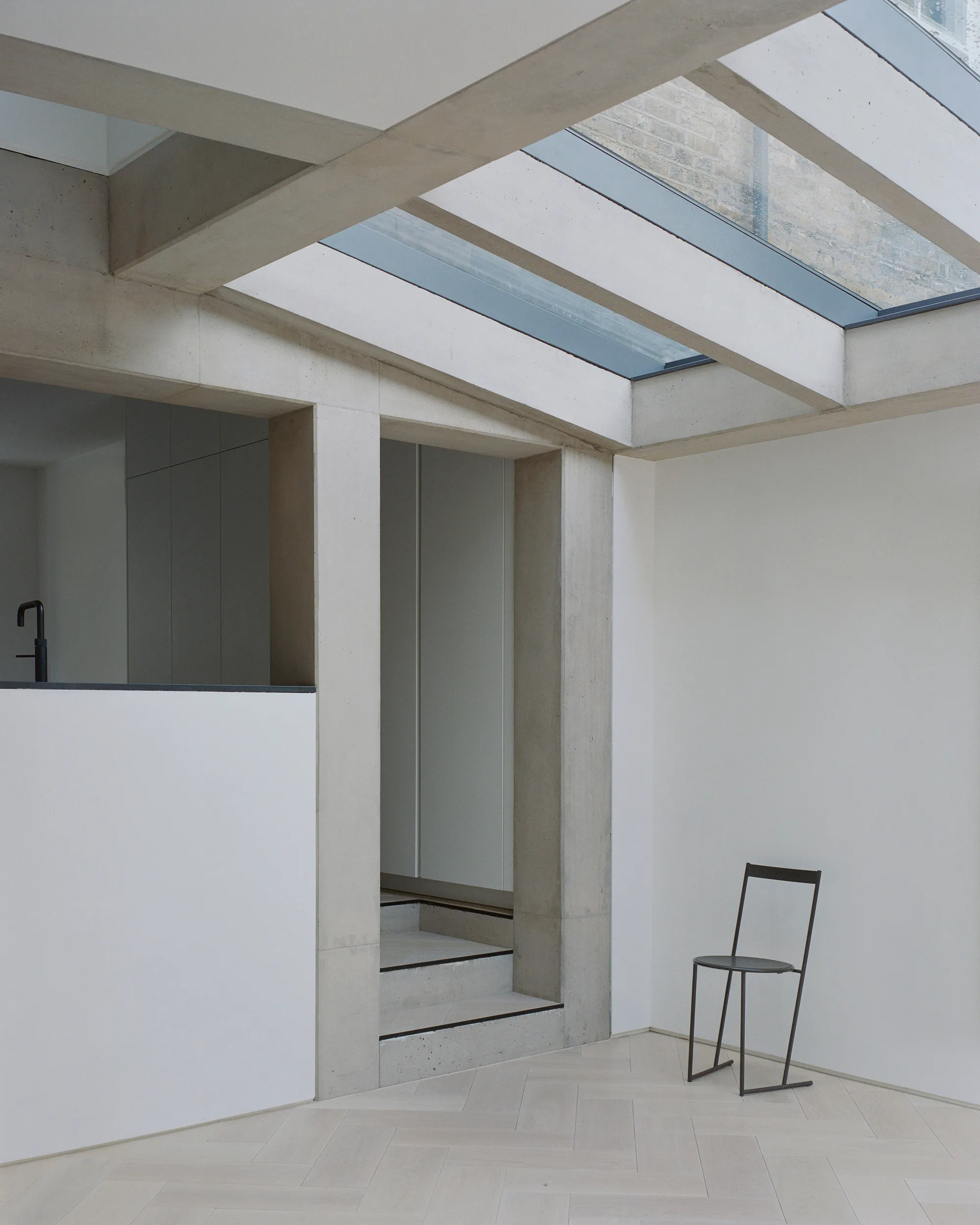 Studio McW Turns a Narrow Clapham Terrace into a Raw Concrete Framework for Family Life