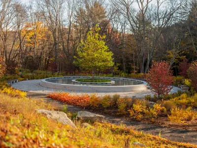 SWA Group Spirals a Landscape Memorial into the Woods of Sandy Hook