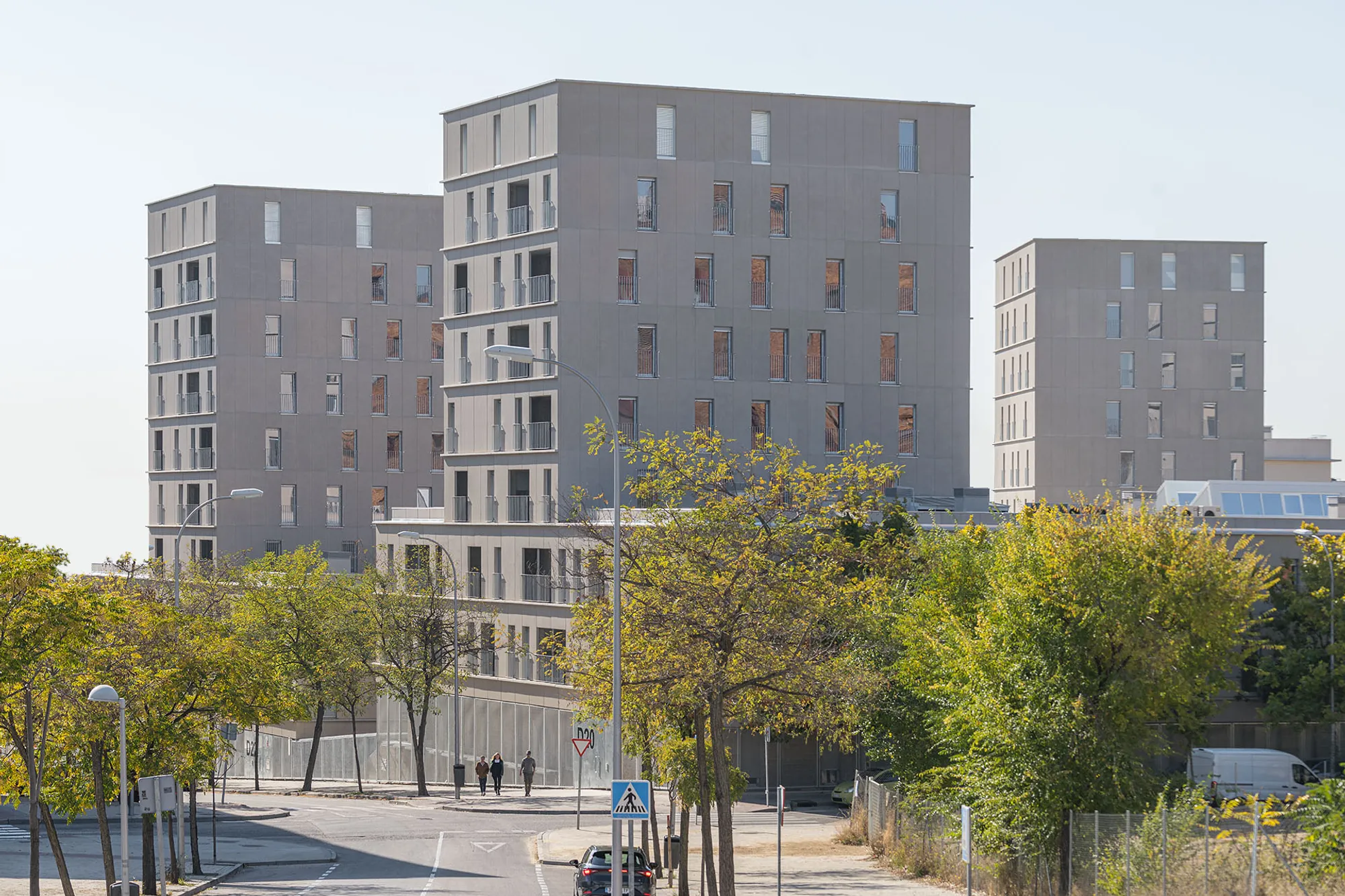 TAAs arquitectos Harness Madrid's Night Winds in 159 Social Housing Units