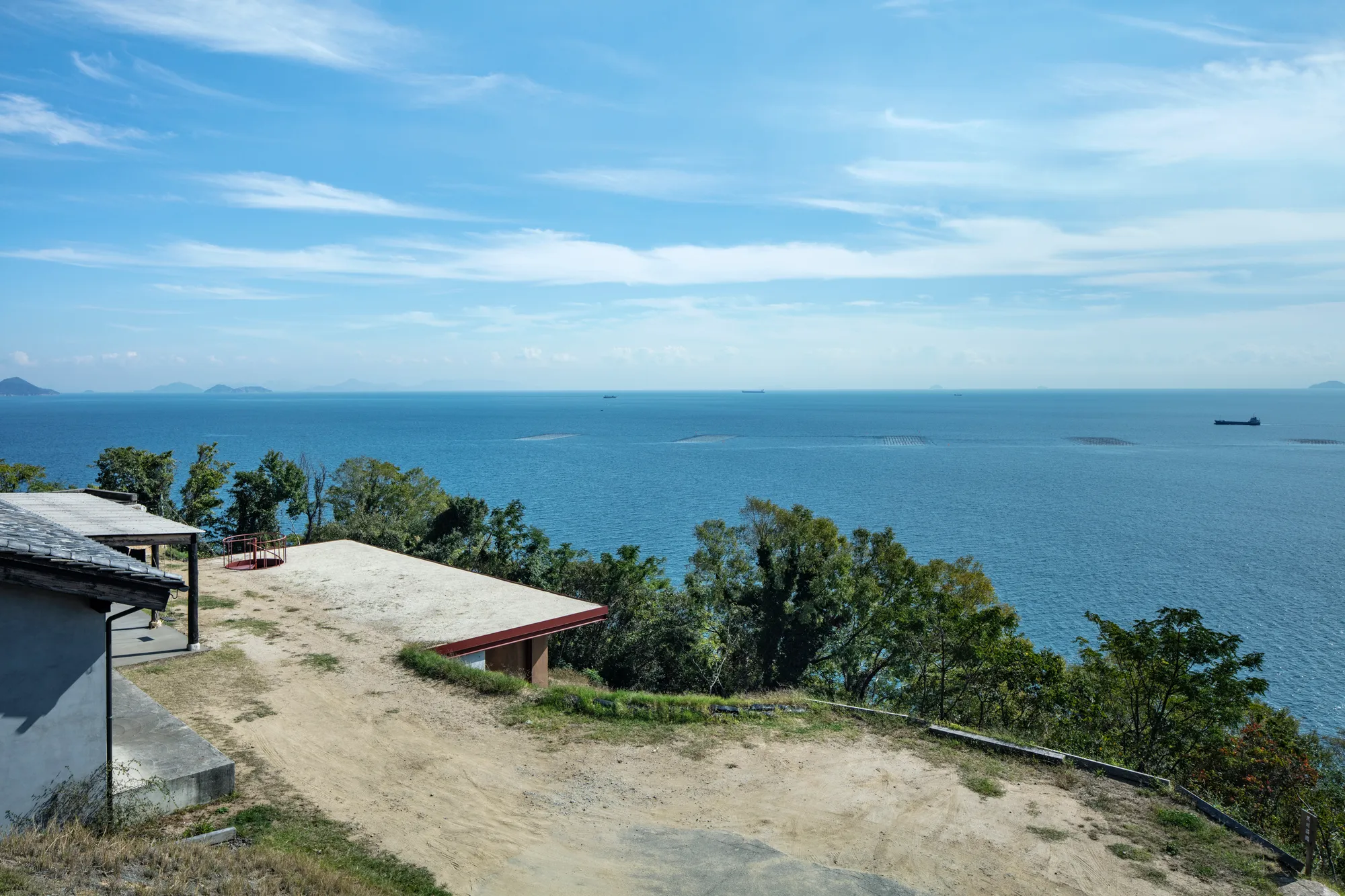 Jo Nagasaka Burrows Guest Quarters and a Bar into a Seto Inland Sea Hillside