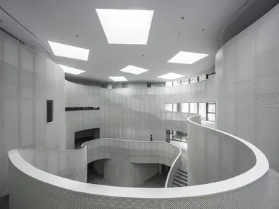 GL Studio Packs a Culture and Sports Center into Shenzhen's Dense Urban Fabric