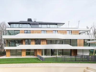 puk architekten Sculpts a Yacht-Like Residential Building at the Edge of a Viennese Park