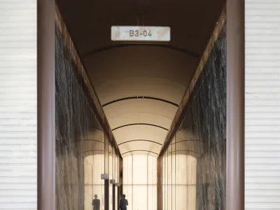 Guangzhou's Twin Towers Interiors Move Like Water