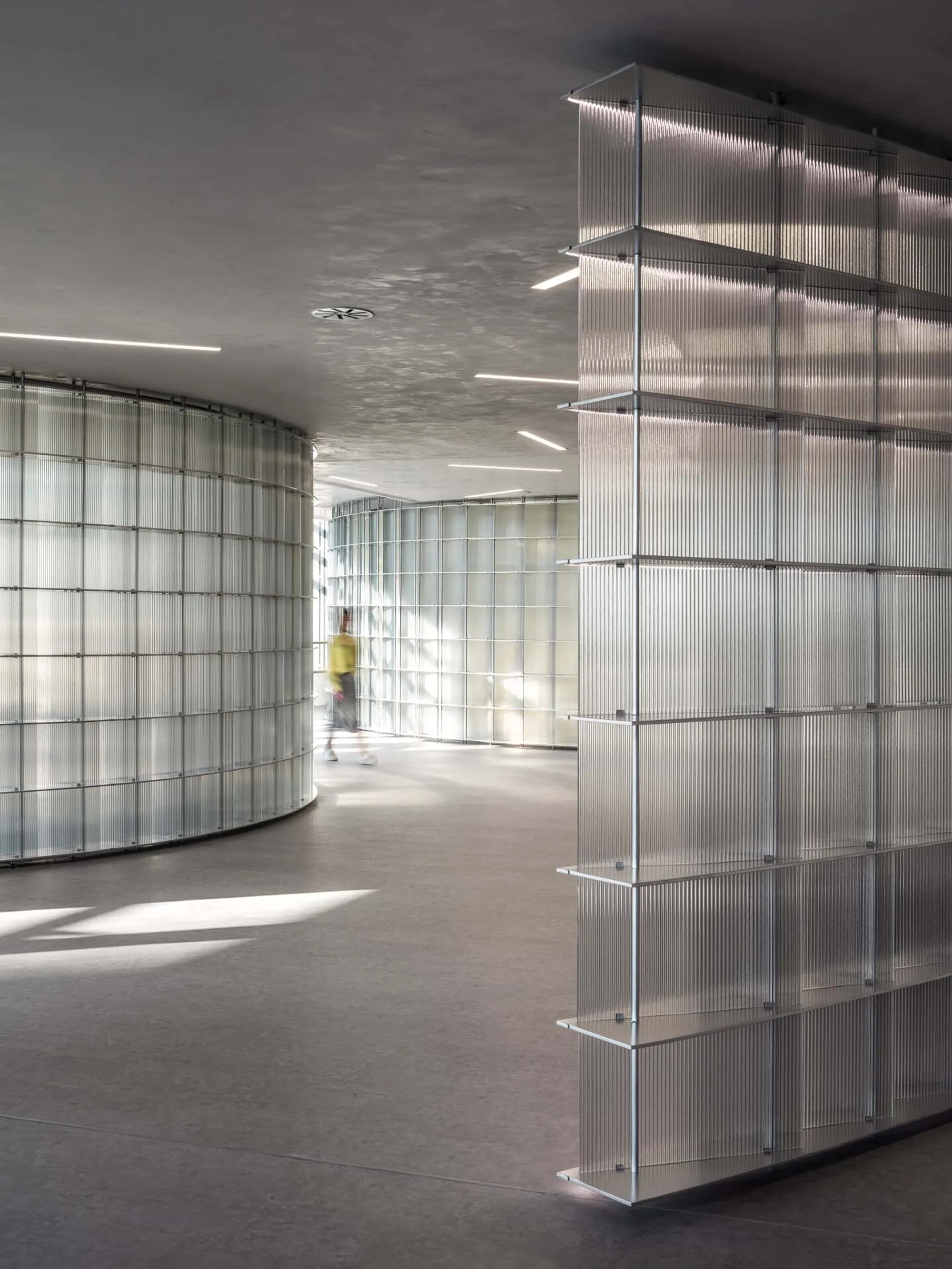 HCCH Studio Wraps a Shanghai High-Rise Office in Curved Walls of Translucent Glass