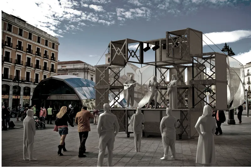 The Interfusion transforms Madrid’s public squares into dynamic stages for inclusive street performances and cultural exchange.