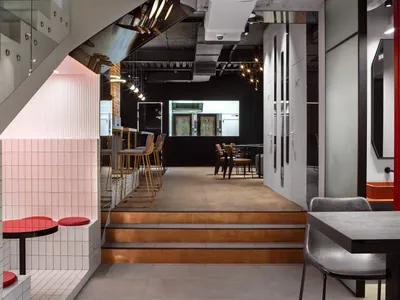Coffee Machine Bakery: A Study in Modern Cafe Interior Design