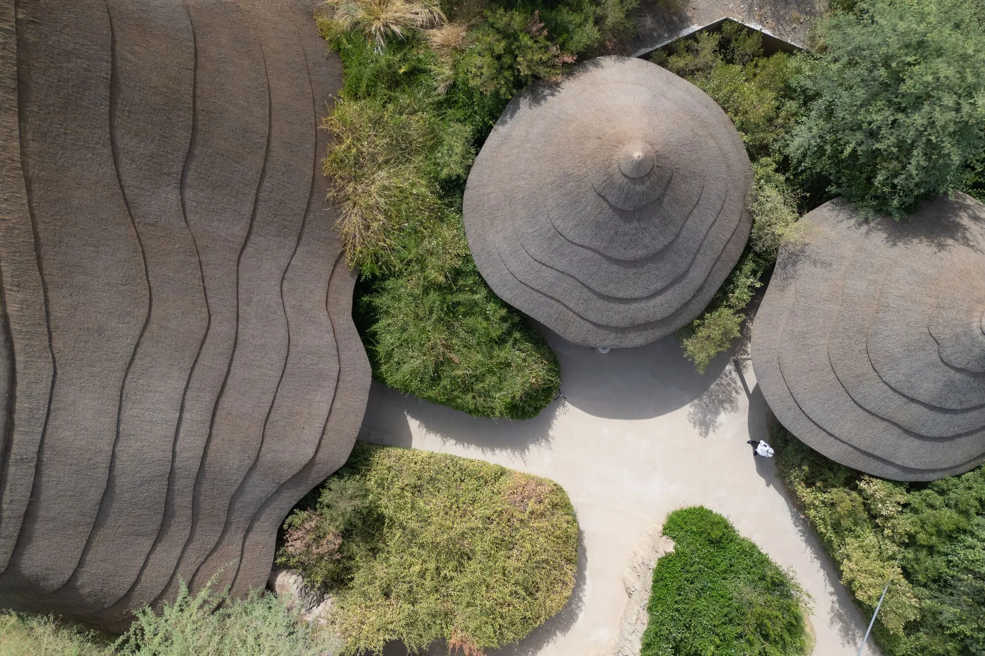 Urko Sanchez Architects Plants an African Vernacular Village in a Sharjah Nature Reserve