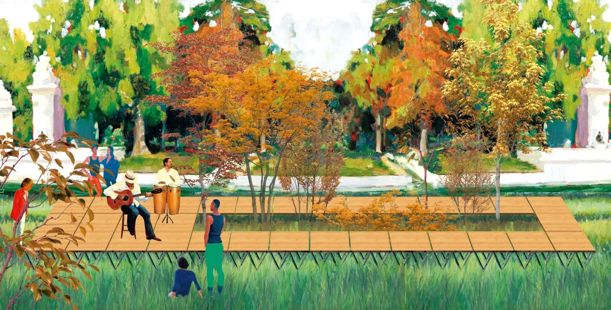 Art Oasis: A Vision for Sustainable Urban Design and Public Art Architecture