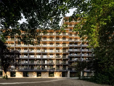 Powerhouse Company Builds Rotterdam's First Mass Timber Residential Tower on Cold War Foundations