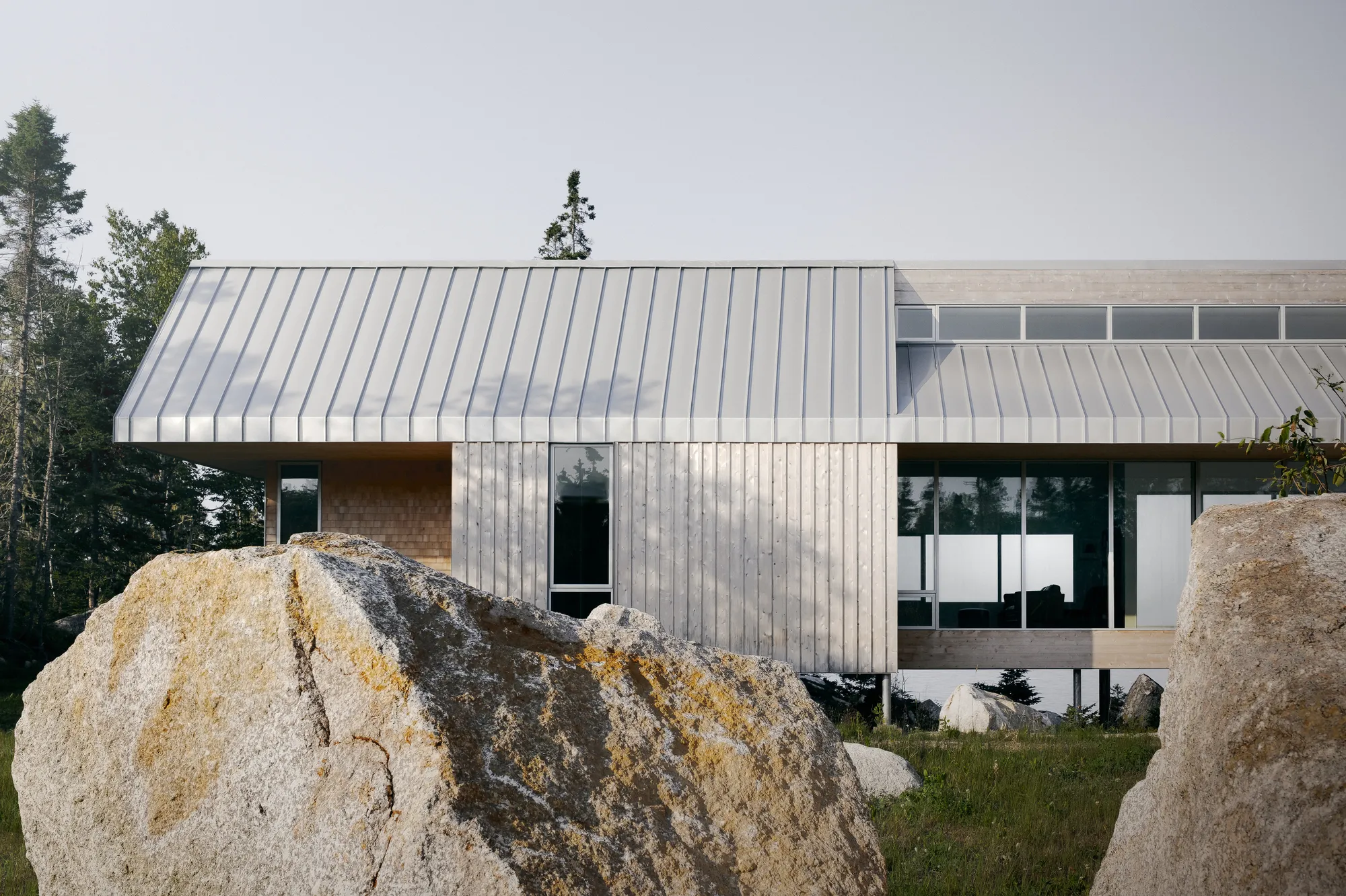Omar Gandhi Spans a Nova Scotia Valley with a House That Barely Touches the Ground