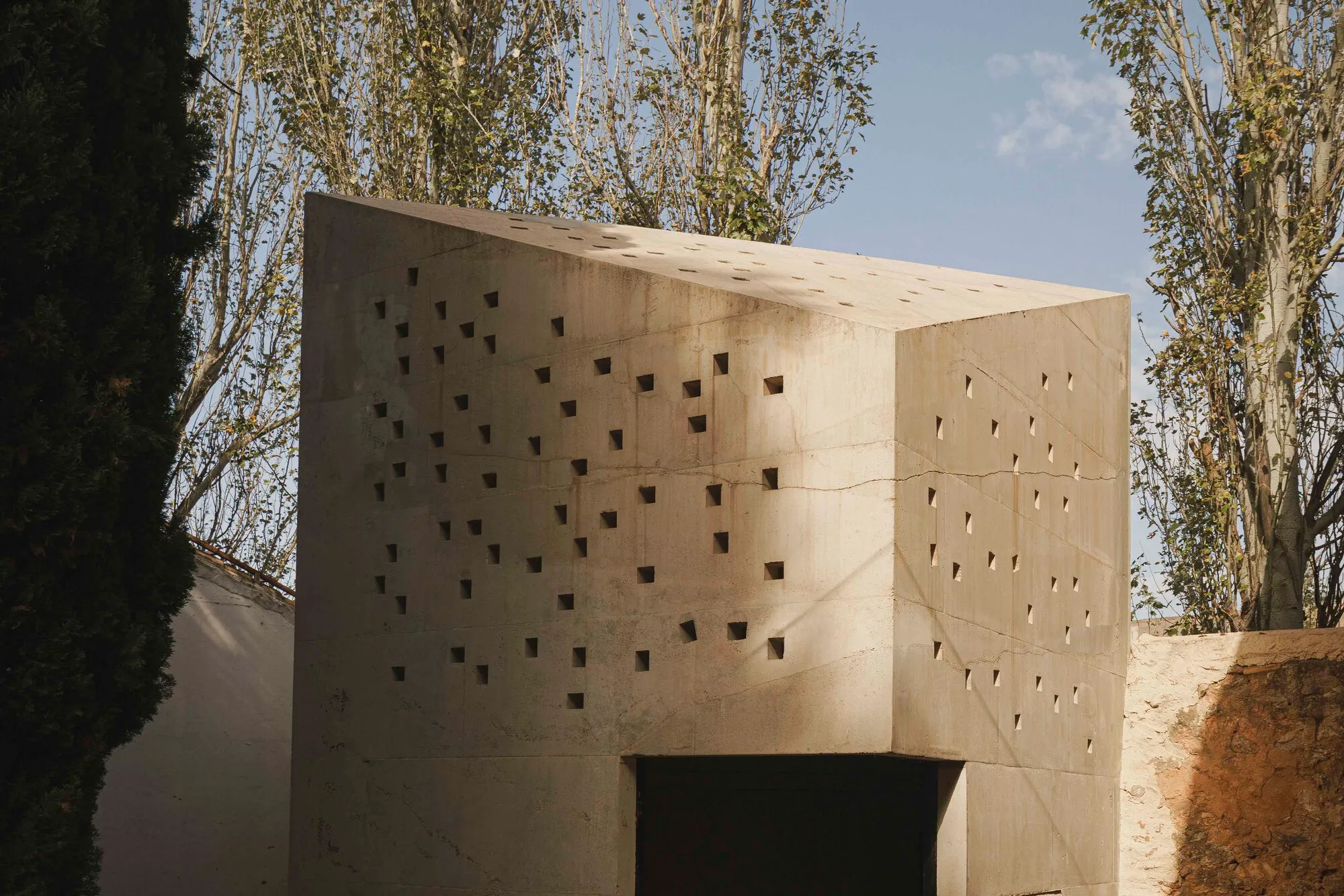 Belén Ilarri Punches Light Through Concrete to Rethink Eternity in a Spanish Pantheon