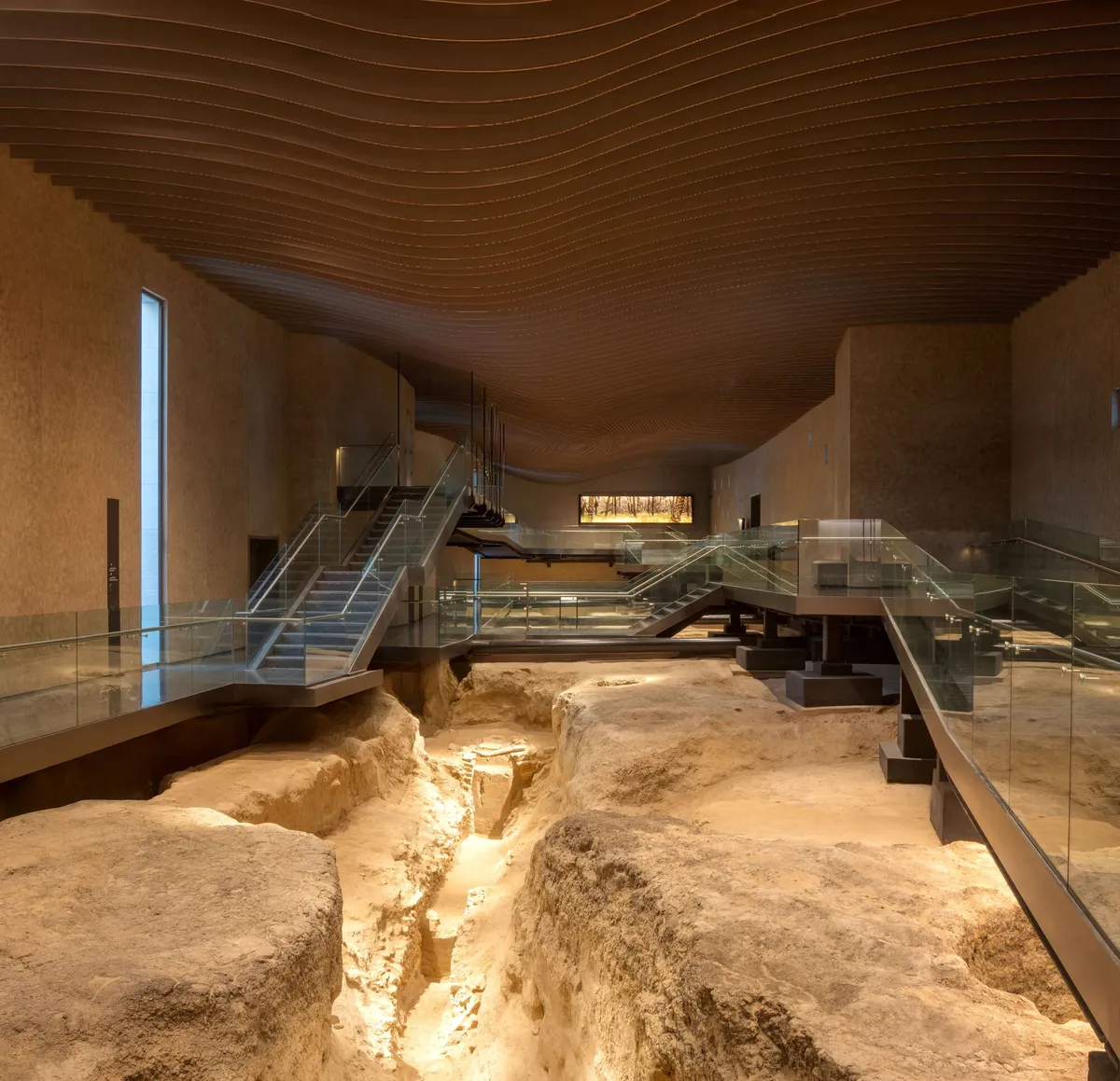 Dabbagh Architects Builds a Museum in Al Ain That Wraps Around the Archaeology Beneath It