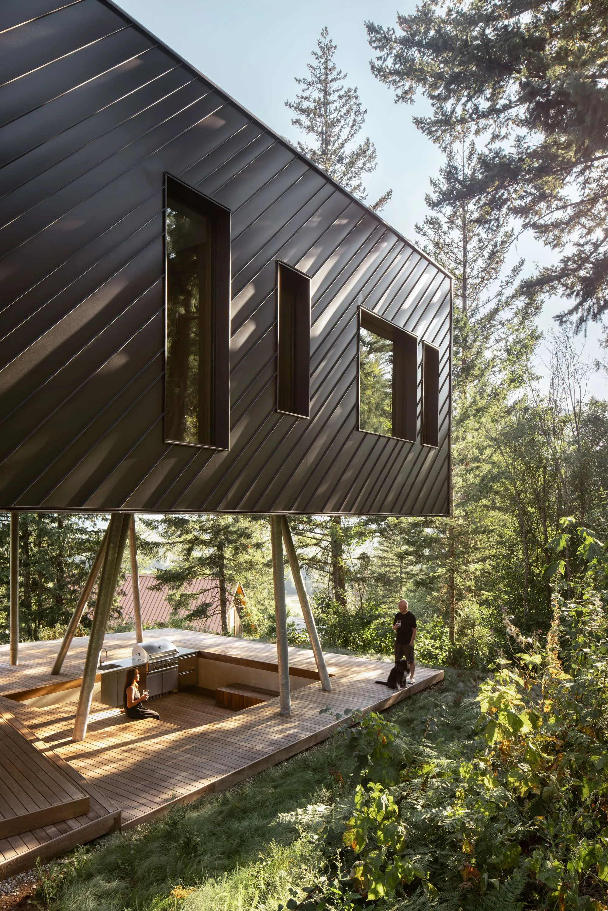 Stark Lifts a Passive House Retreat Into the Canopy of British Columbia's Coast Mountains