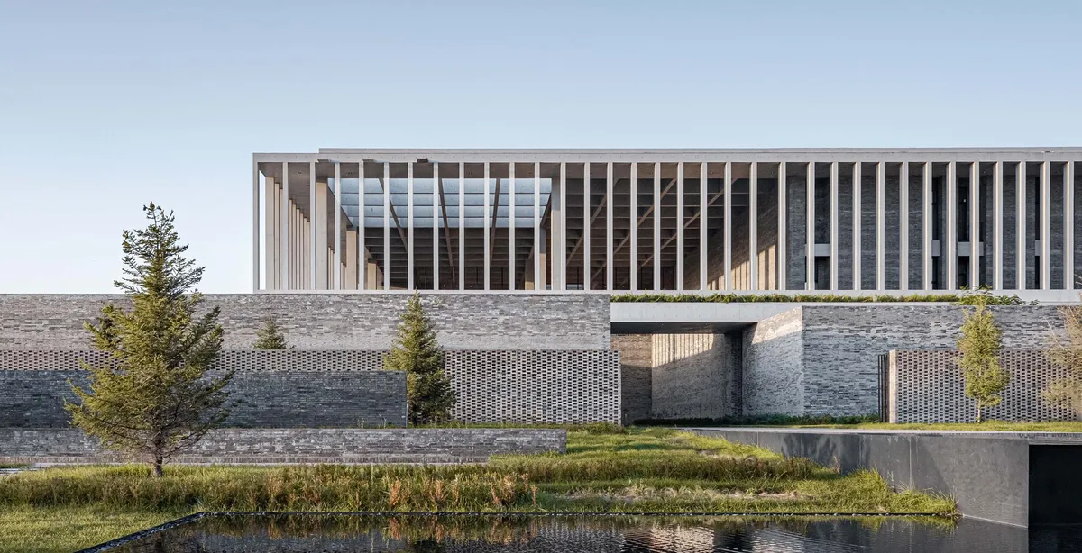 JSPA Design Wraps an Oatmeal Factory in Brick and Concrete to Build a World Apart in Rural China