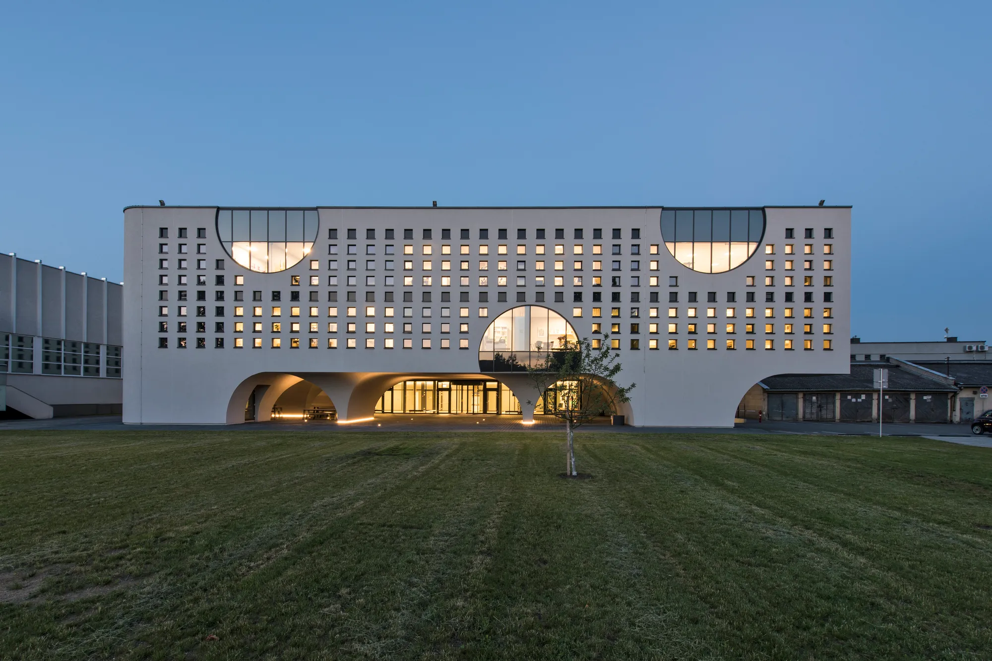 G.Natkevicius & Partners Threads a New Faculty Building into Kaunas's Interwar Modernist Campus