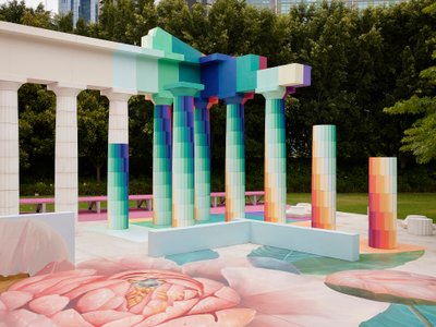 Five Studios Reimagine the Parthenon as a Living Canvas in Melbourne's NGV Garden