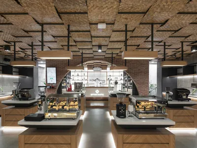 Realrich Architecture Workshop Turns a Bandung Storefront into a Total Work of Coffee Craft
