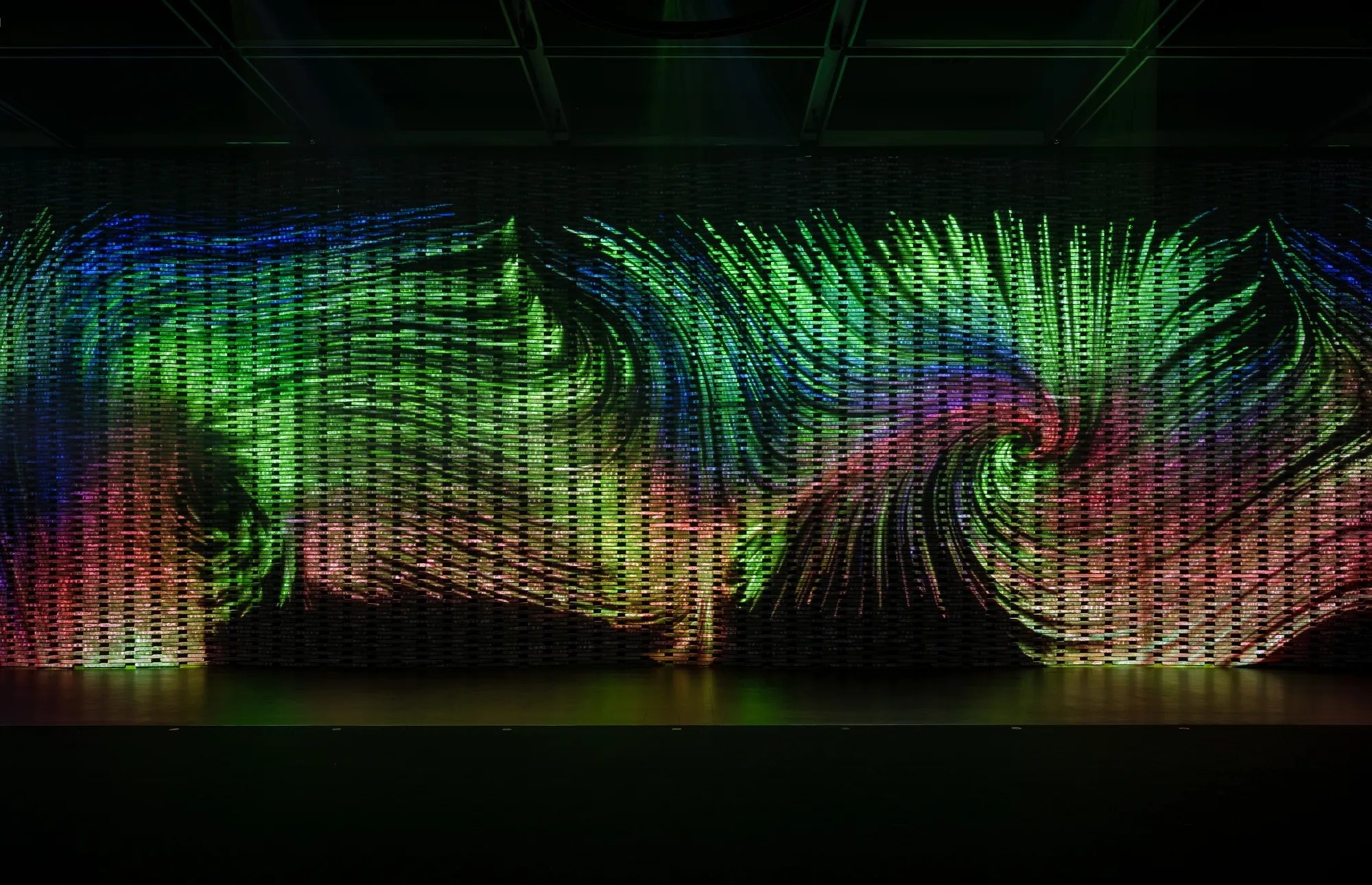YOD Group Wraps a 1,500-Seat Event Hall in 28 Tons of Suspended Brick Near Lviv