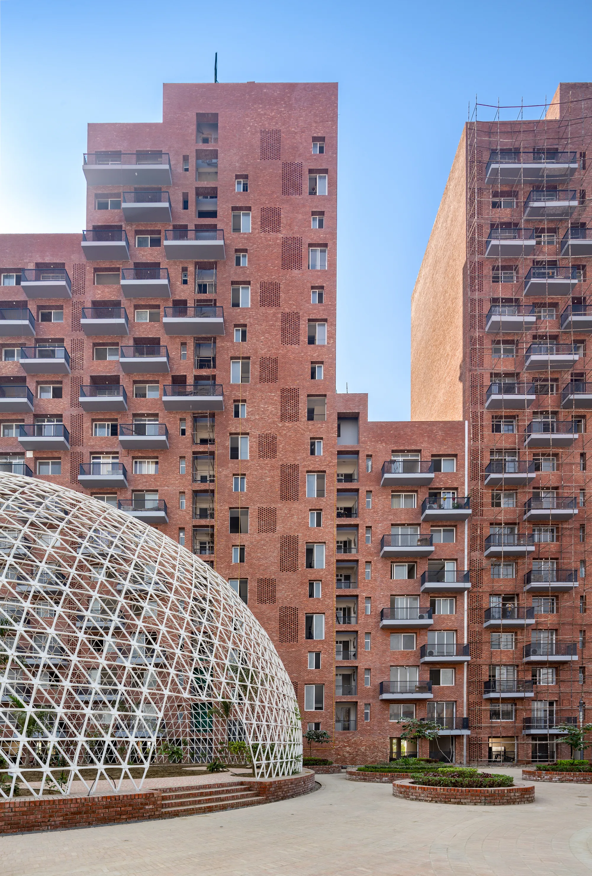 MVRDV and Studio Archohm Wrap 437 Apartments Around a Courtyard the Size of Two Football Fields