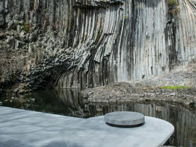 CASE-REAL Designs a Minimal Landscape to Let 1.6-Million-Year-Old Basalt Speak for Itself