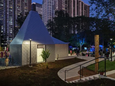 LGA Architectural Partners Builds a Tiny Pavilion That Serves 4,000 Residents in Toronto's Etobicoke District