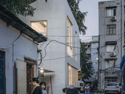 VIASCAPE Design Builds a 70 m² Community Pavilion for 480 Families in a Dense Shanghai Village