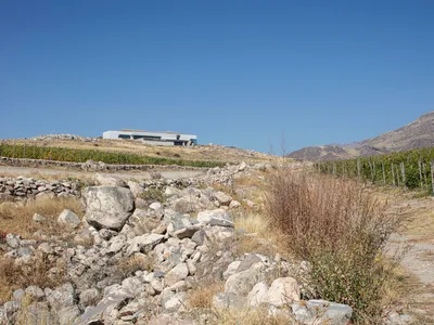 ARCHcoop Nestles a White Villa into Armenia's Wine Country Hillside at Rind Village