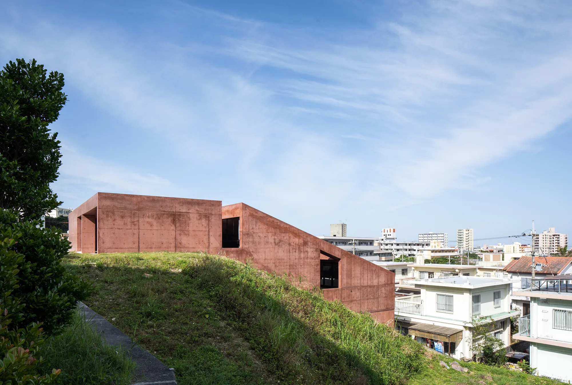 Matsuyama Architect and Associates Carve a Five-Level Family Home into an Okinawan Hilltop