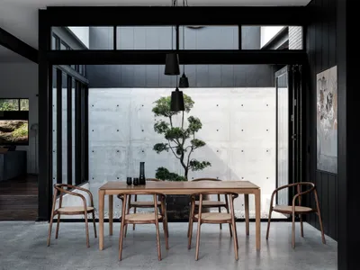 Studio P Builds a Moody Three-Generation Home Around a Courtyard on a Sydney Battle-Axe Block