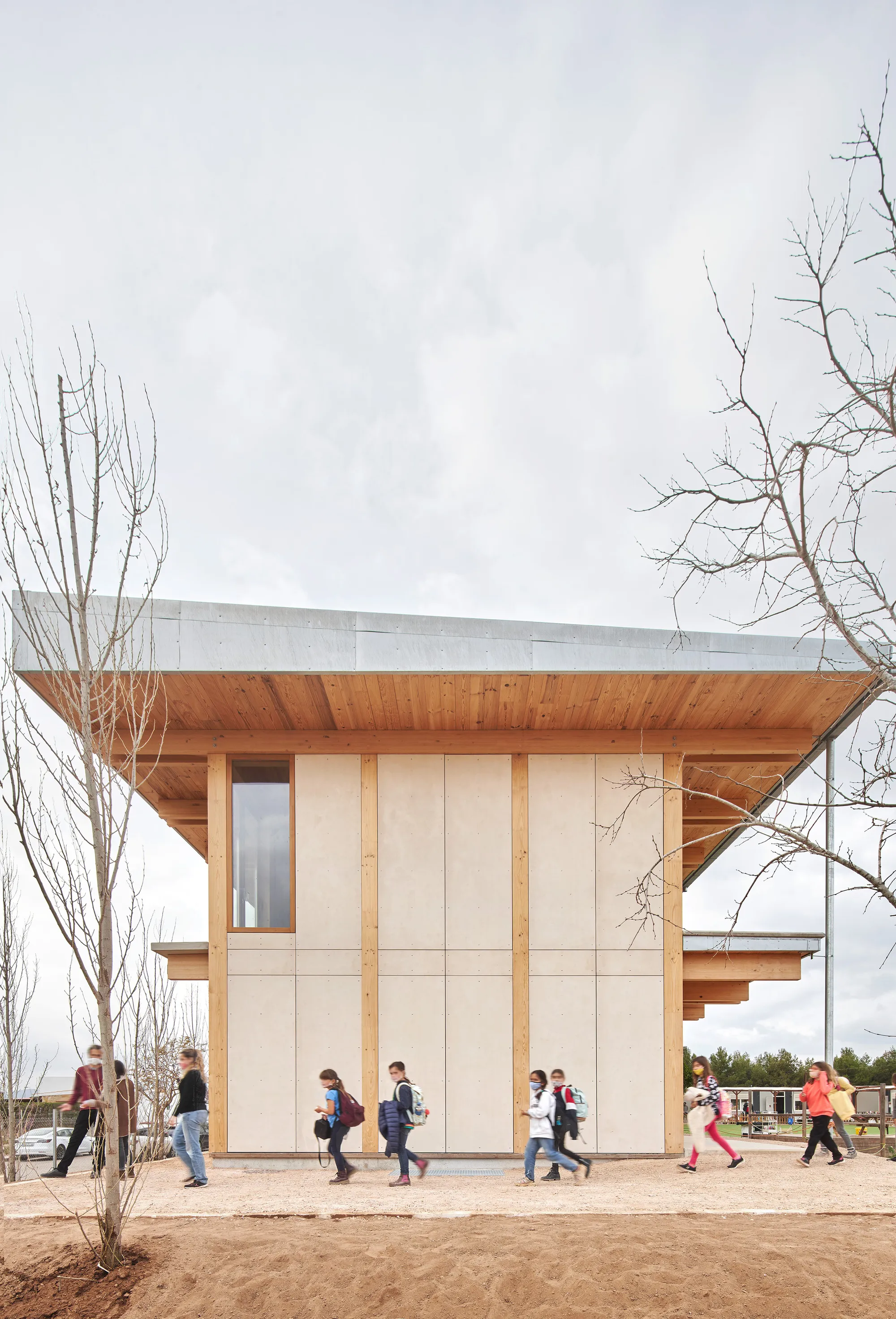 Aulets and Aixopluc Build a Timber School in Mallorca Modeled on Mediterranean Monasteries