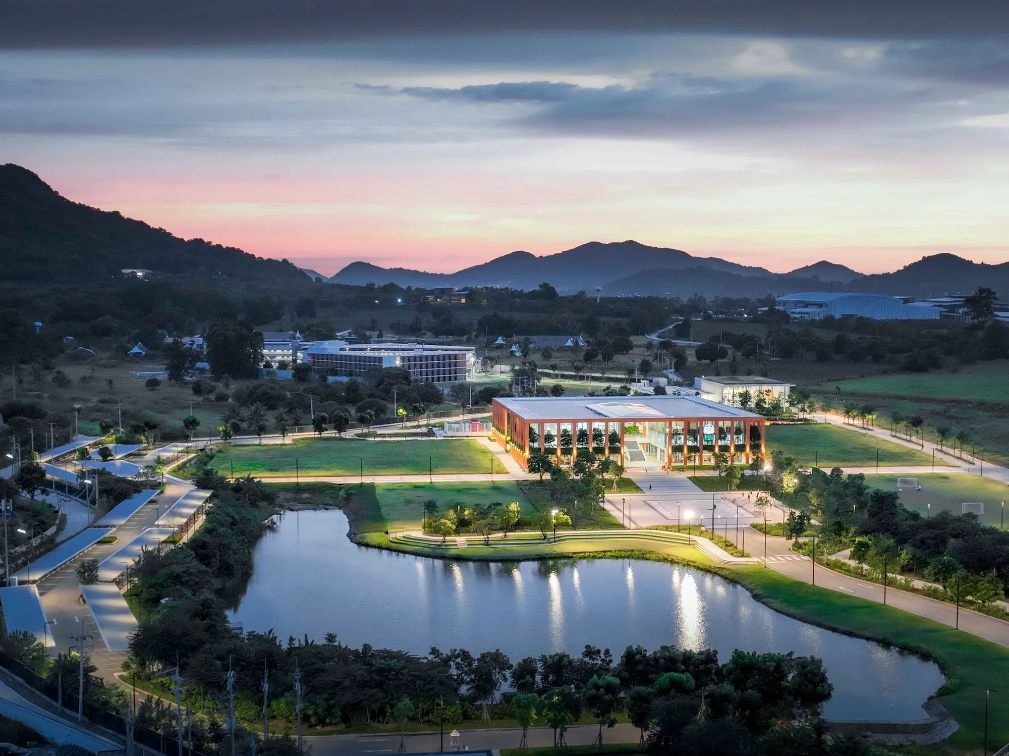 Architects 49 Builds a University Campus in Thailand Around Passive Design and Forest Thinking