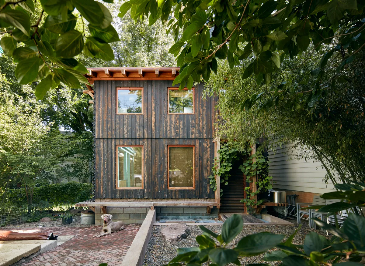 BLDUS Builds a Bamboo Counterpoint to Philip Johnson's Glass House in Historic Anacostia
