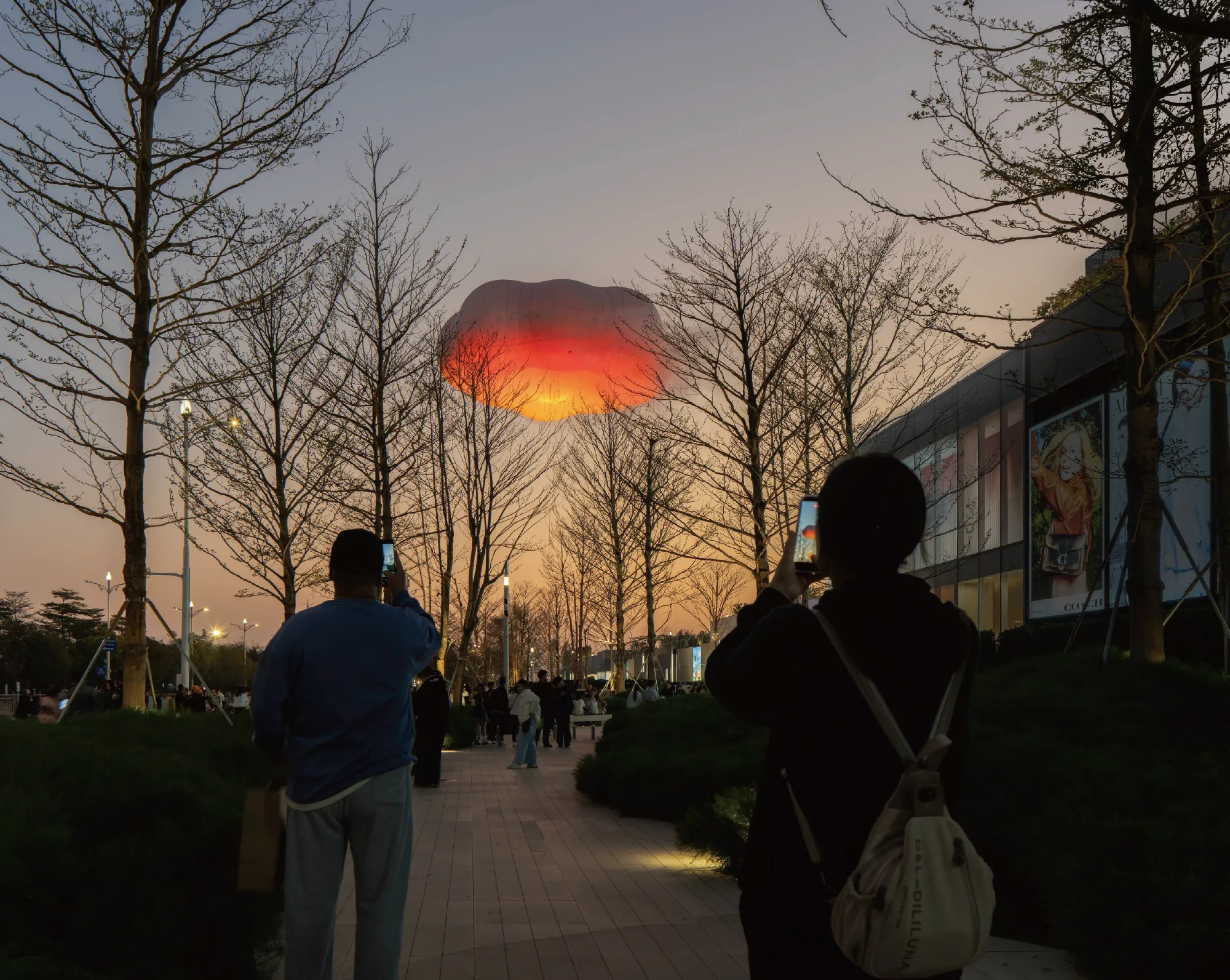 PILLS Floats a Living Cloud Above Dongguan's First Premium Outlet Village